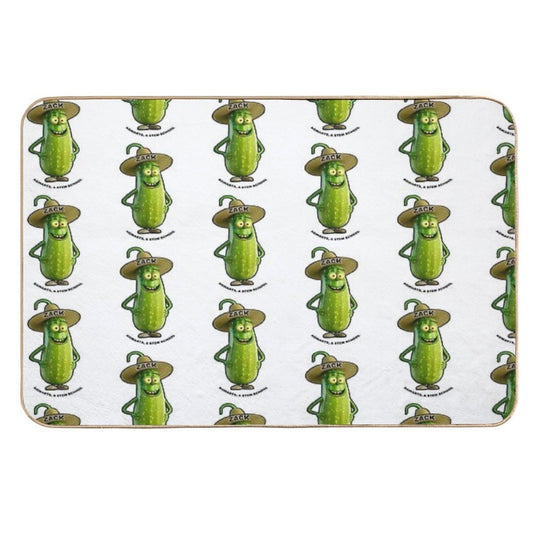 Zack Zucchini  Non-Slip Bath Mat
