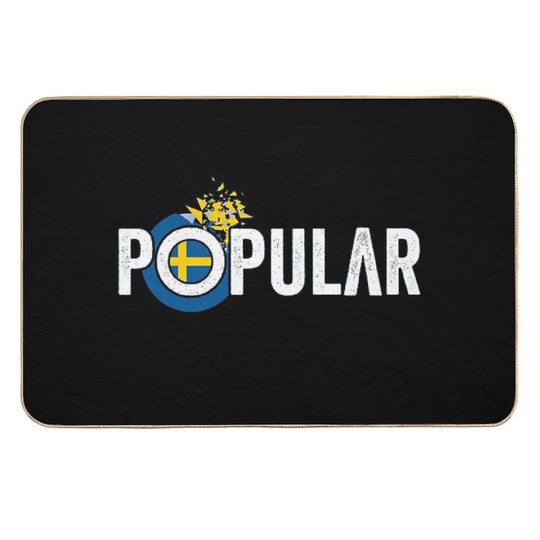 Eric Saade - Popular [2011, Sweden]  Absorbent Bath Mat