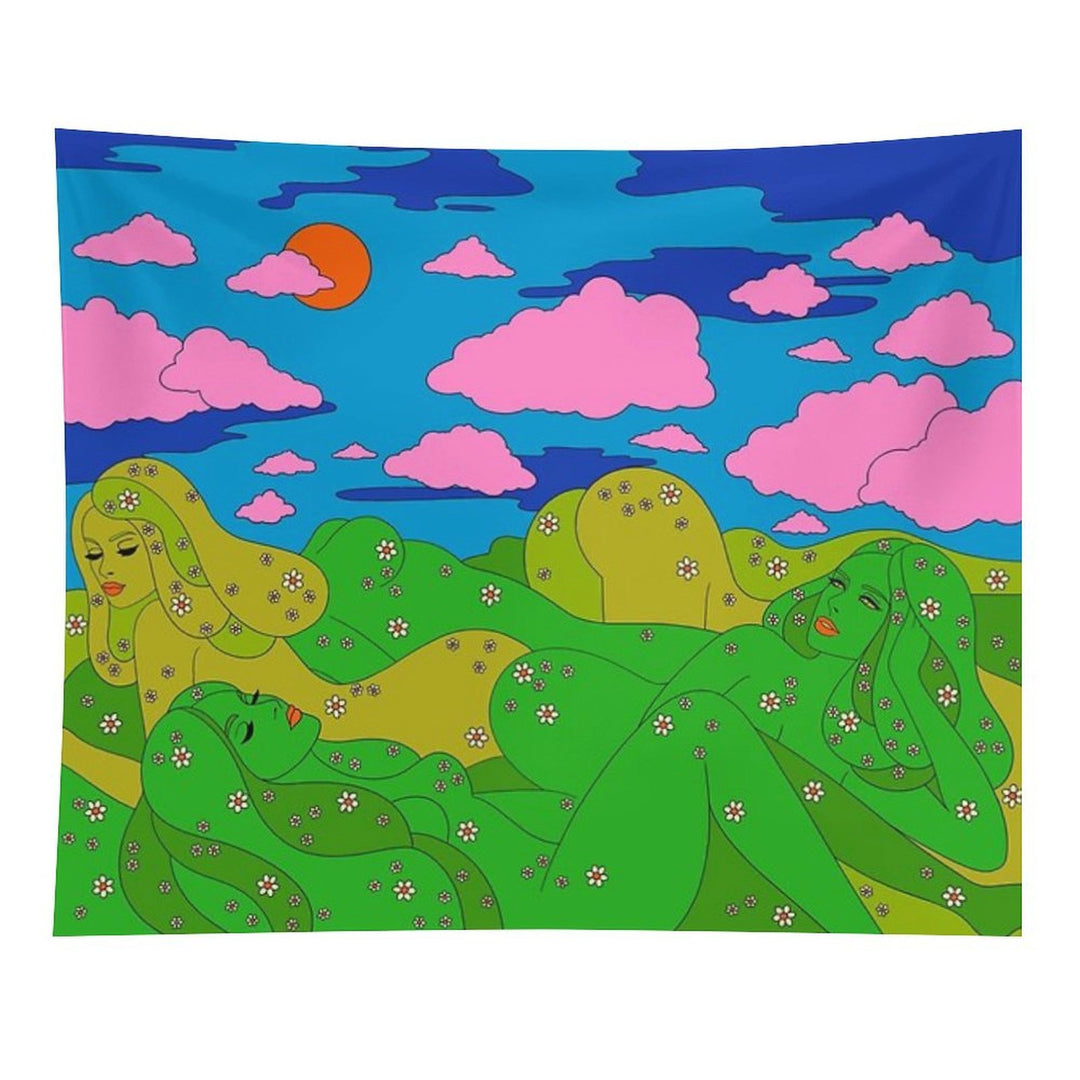 Miss Mountains Tapestry