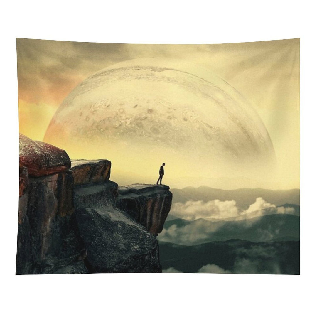 Space Mountain Tapestry