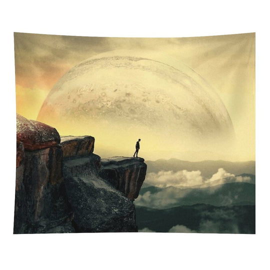 Space Mountain Tapestry