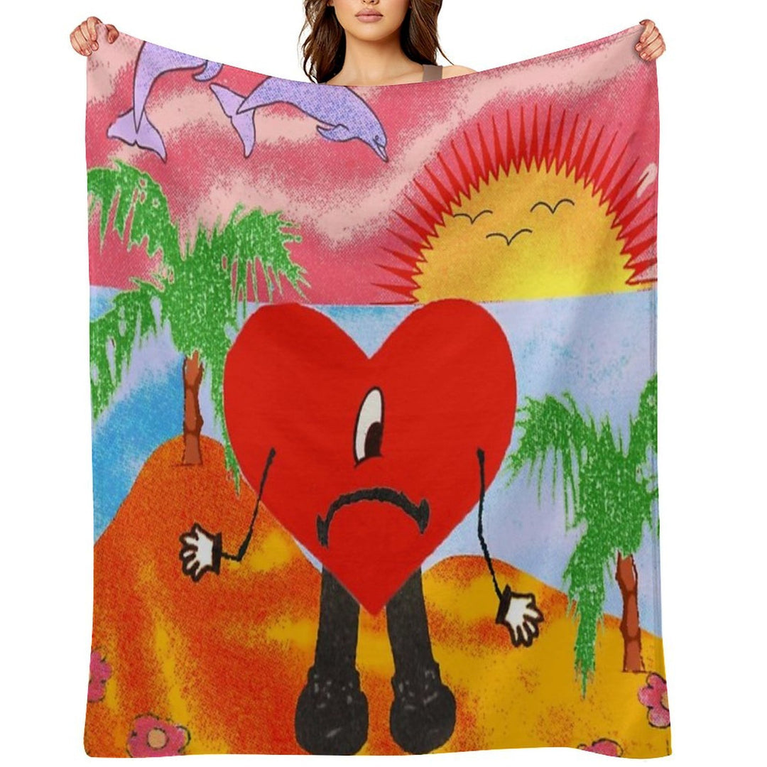 Un Verano Sin Ti Album Versatility Throw Blanket