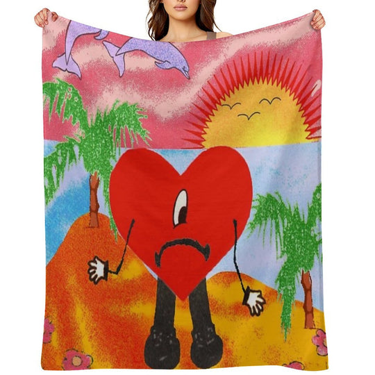 Un Verano Sin Ti Album Versatility Throw Blanket