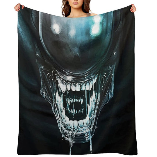 Xenomorph Alien Versatility Throw Blanket