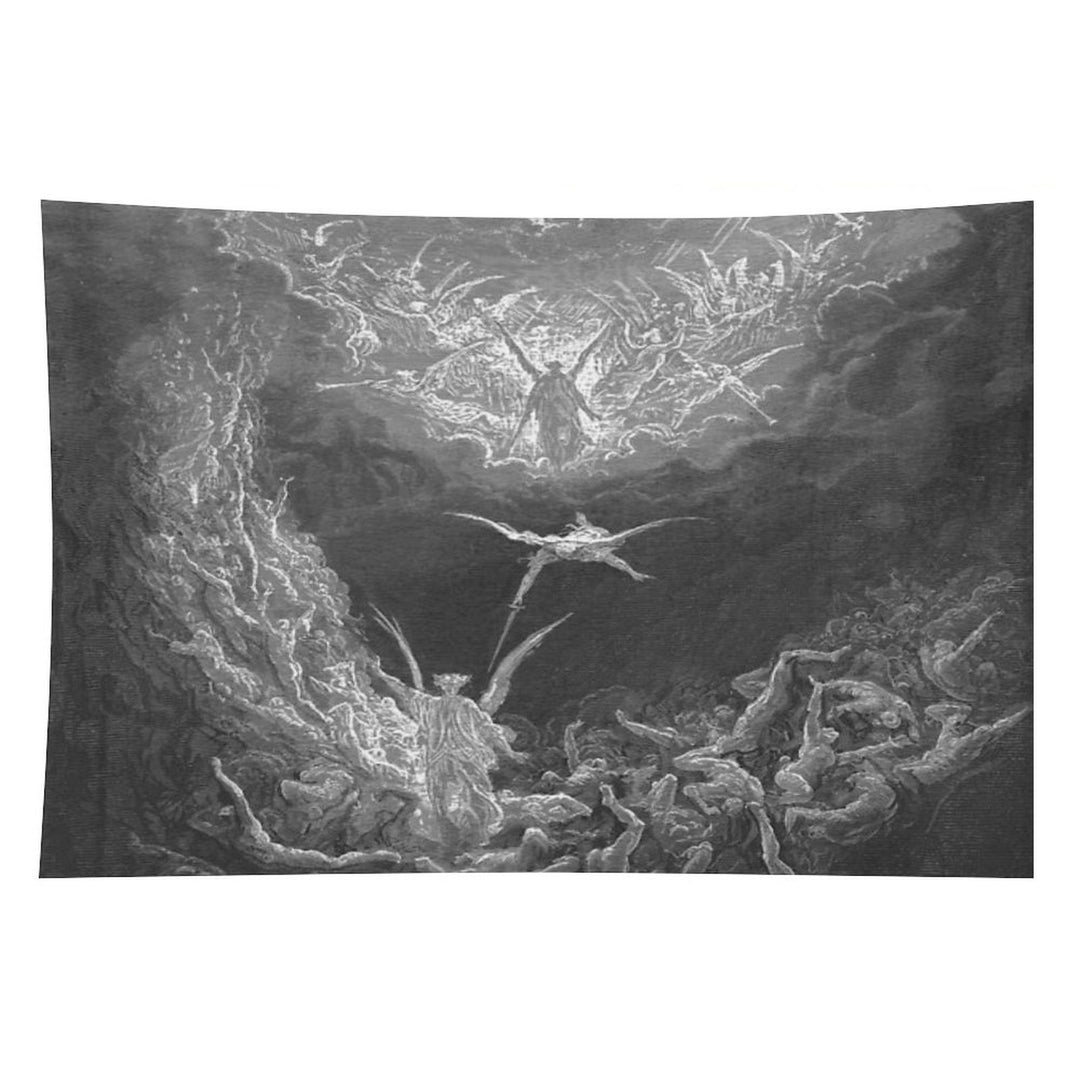 Gustave Dore La Sainte Bible Jugement Dernier Tapestry