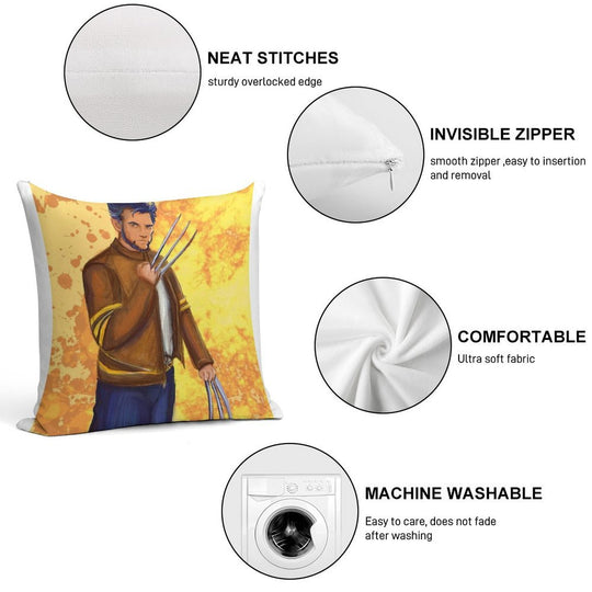 You Looking At Me, Bub Soft Decorative Cover Throw Pillow