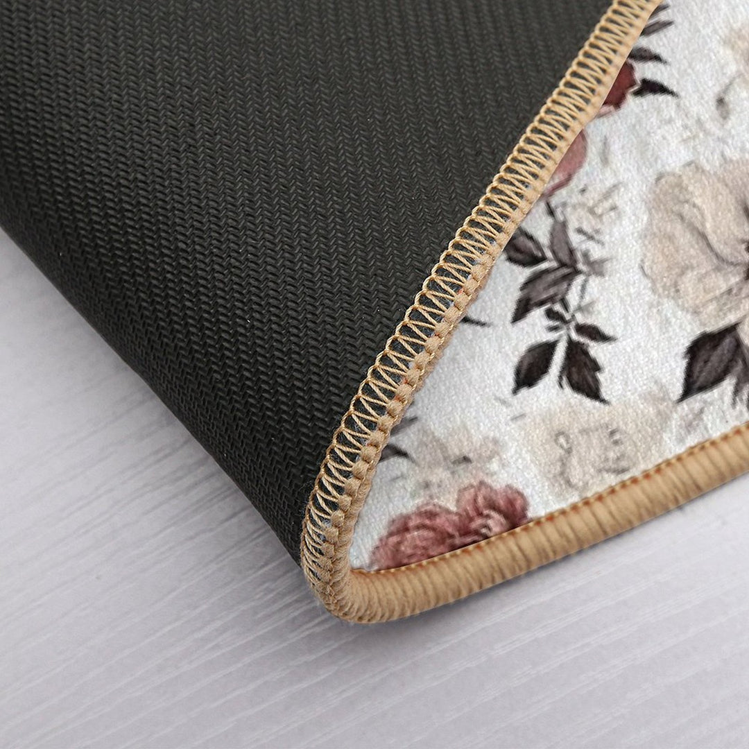 Royal Flower  Repositionable Bath Mat