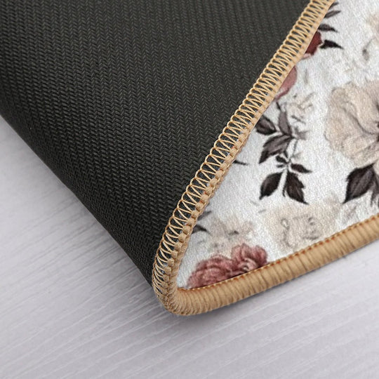 Royal Flower  Repositionable Bath Mat