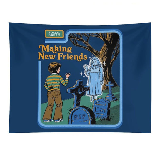 Making New Friends Tapestry