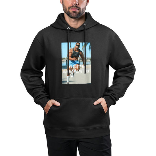 Ashton Hall Meme Cotton-Polyester Blend Hoodie
