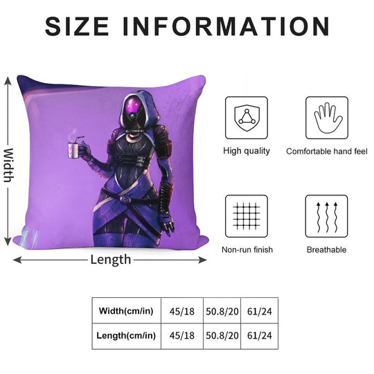 Good Morning, Commander Soft Decorative Cover Throw Pillow