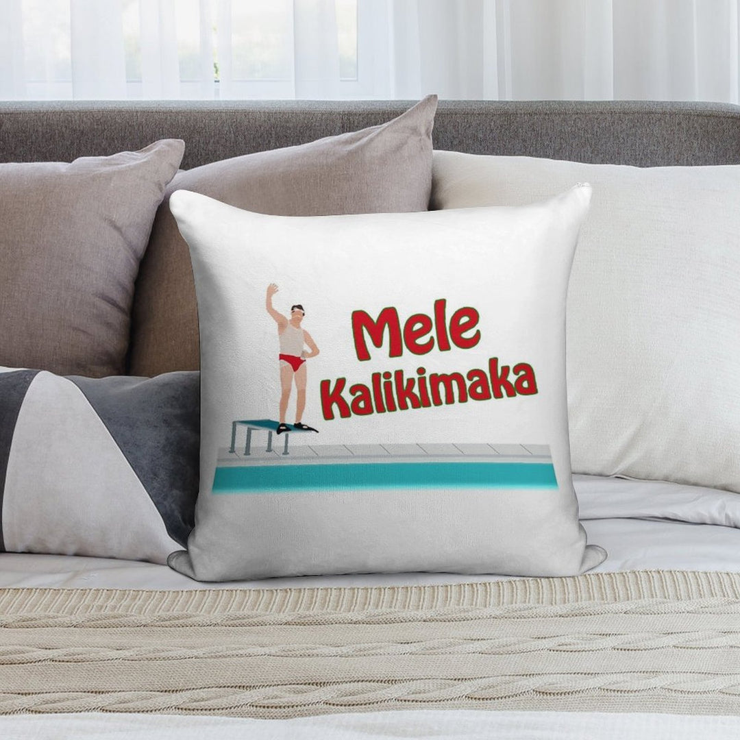 Christmas Vacation - Mele Kalikimaka Soft Shrink-Resistant Throw Pillow