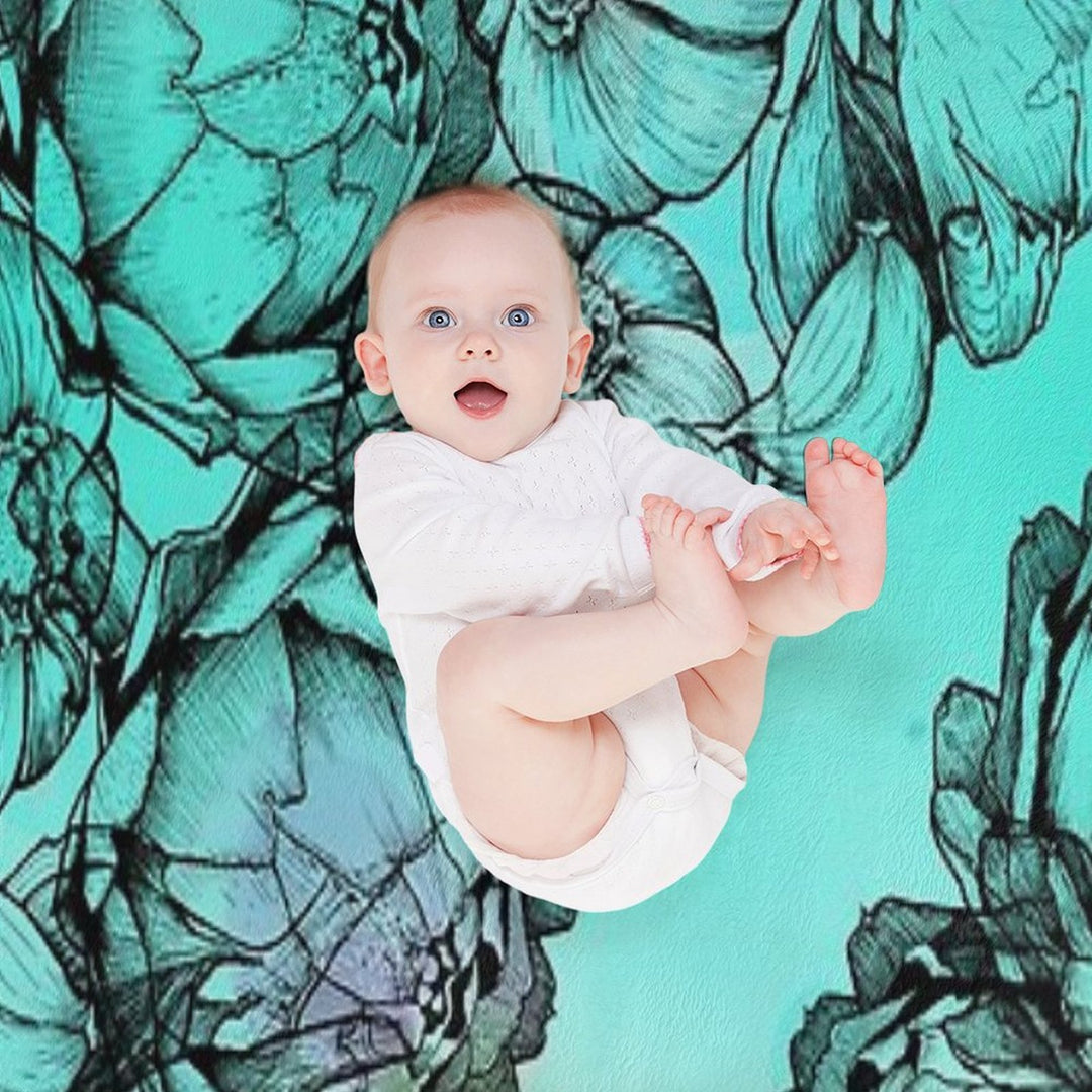 In My Garden of Colours Comfort Throw Blanket