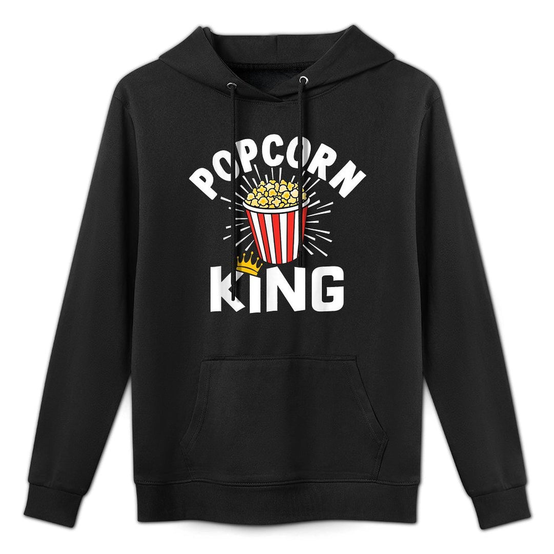 Popcorn King Cinema Movie Snack Shrink-Resistant Hoodie