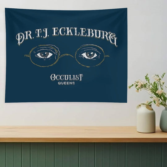Dr. TJ Eckleburg Occulist Tapestry