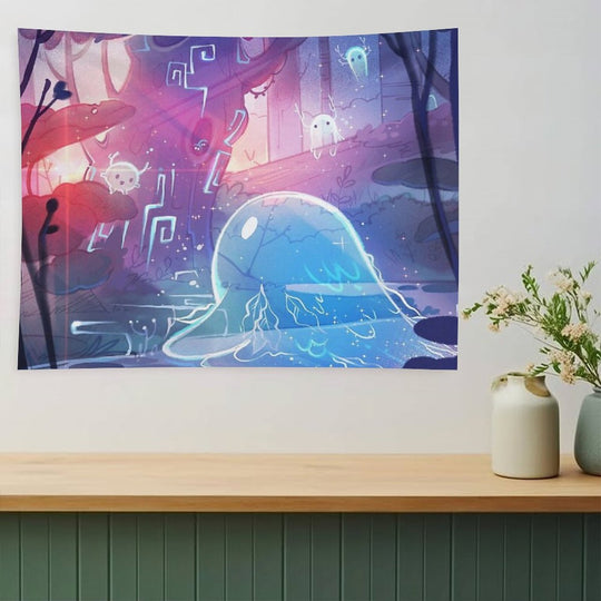 The Silence of Dawn Tapestry