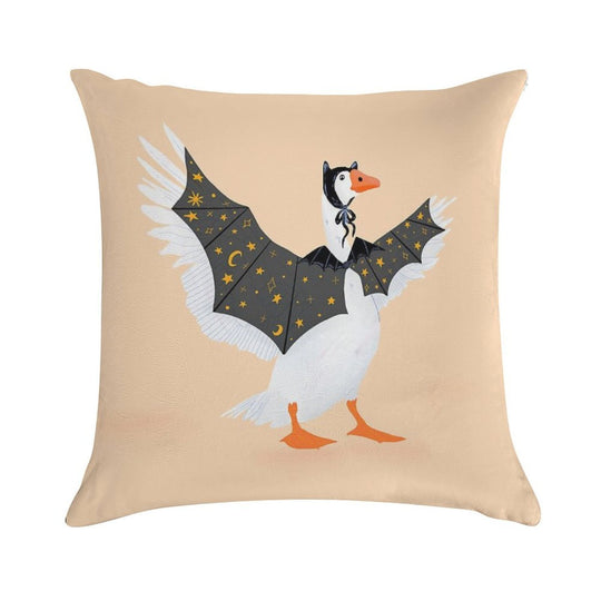 Bat Goose Soft Luxury Feel Throw Pillow