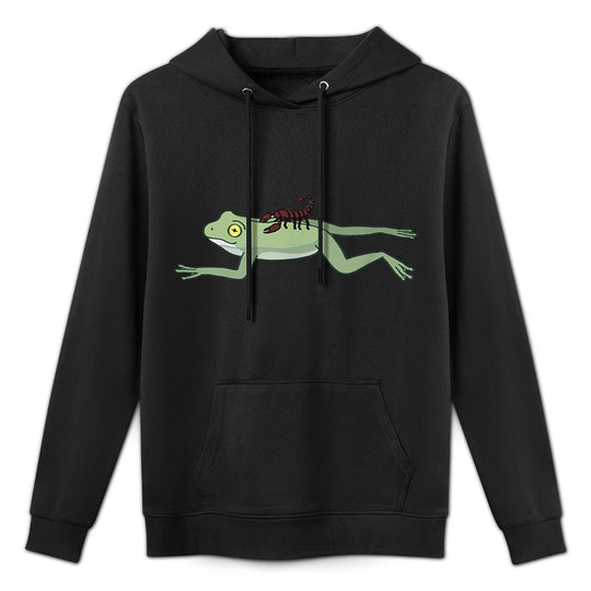 Scorpion And The Frog Meme Colorfast Hoodie