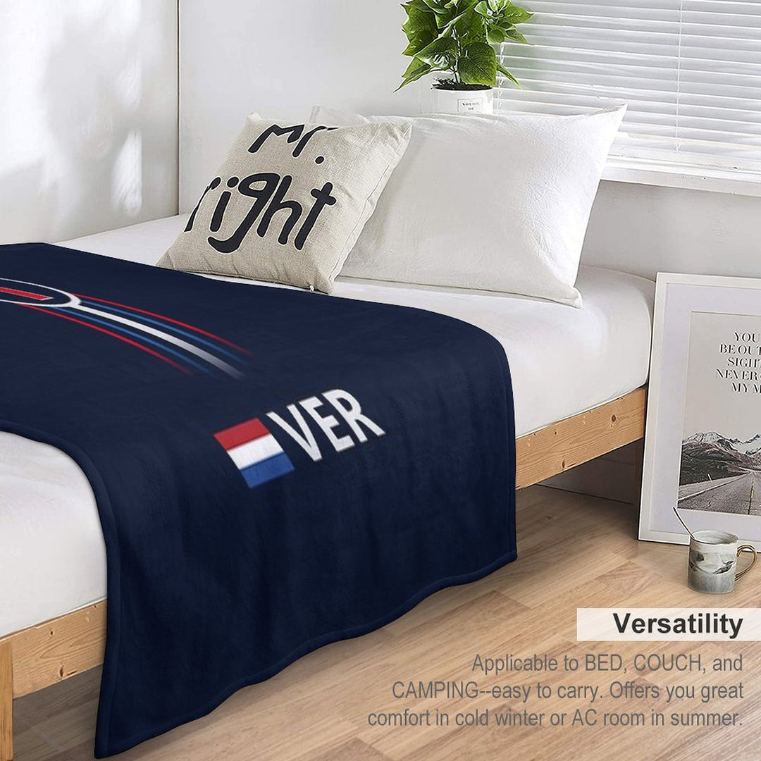 F1 2022 - #1 Verstappen [classic] Velvety-soft Throw Blanket