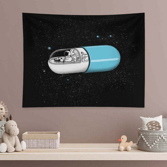 Space Capsule Tapestry