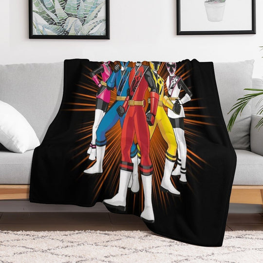 Ninja Ranger Shrink-resistant Throw Blanket