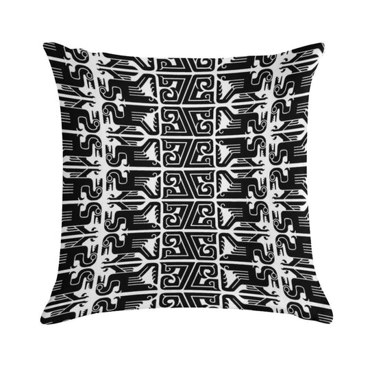 Bronze Age Microraptor Soft Durable Construction Throw Pillow