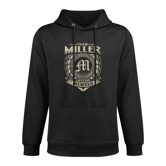 Team MILLER Lifetime Member Vintage MILLER Family Versatile Streetwear Hoodie