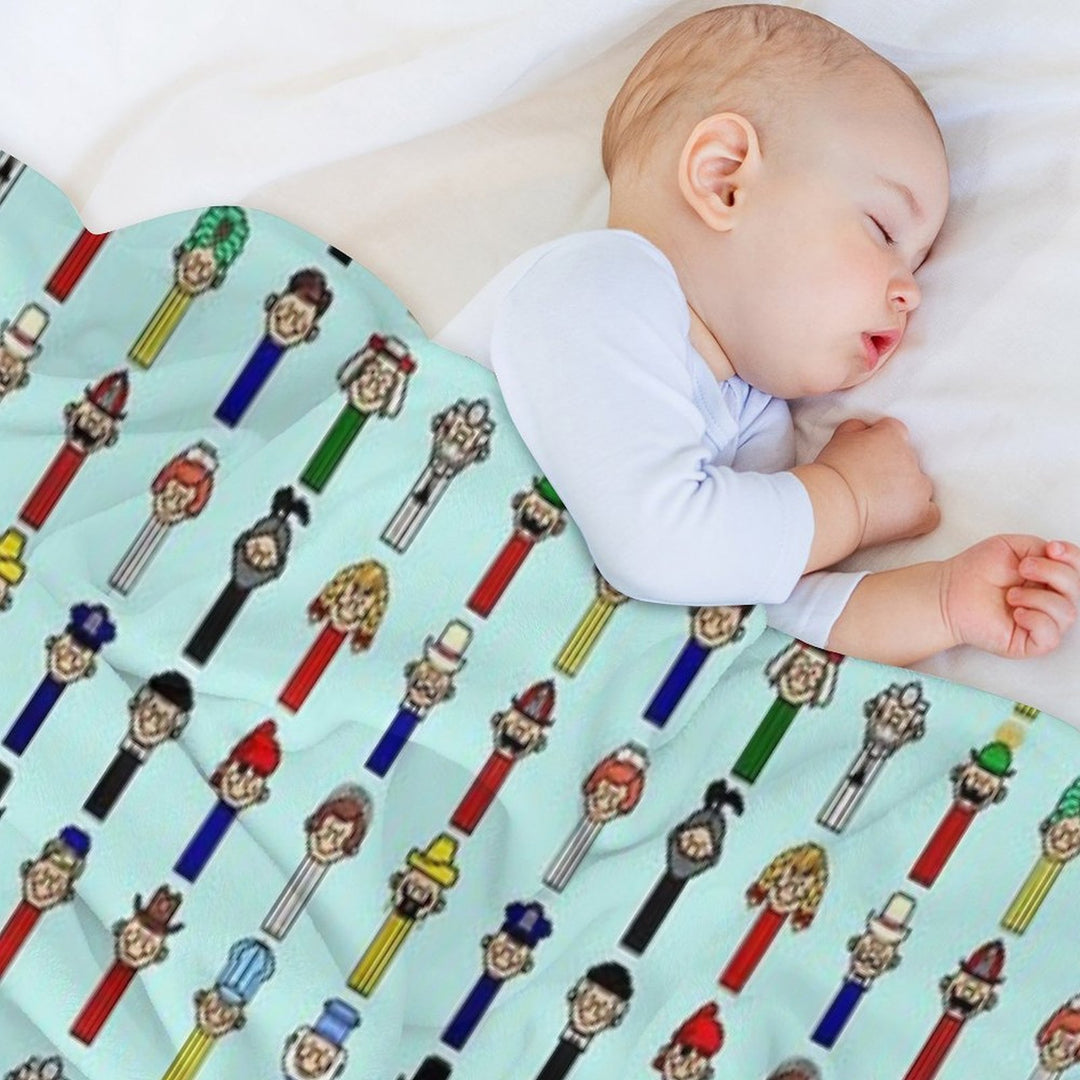 Pal Pattern Durable Throw Blanket