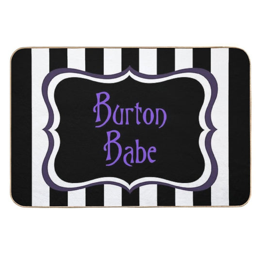 Burton Babe [striped Variant]  Anti-Trip Bath Mat