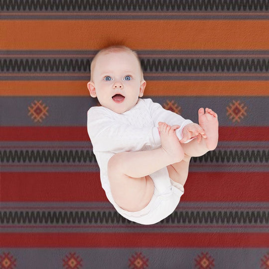 Oriental Kilim Rug 3 Wrinkle-free Throw Blanket