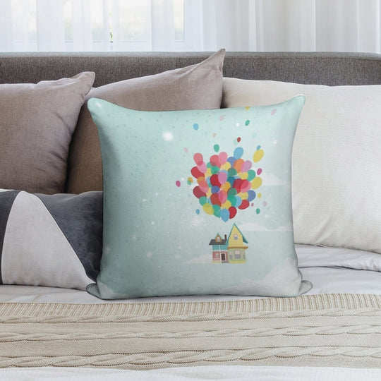 Adventure Is Out There Soft Hidden Zipper Throw Pillow