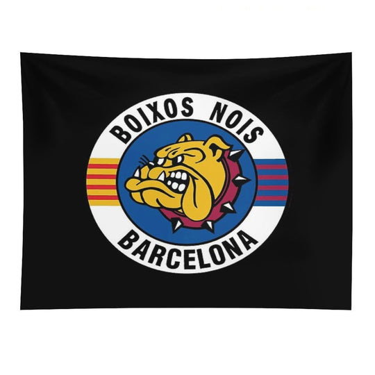 Boixos Nois Ultras Barcelona Catalunya Fans Tapestry
