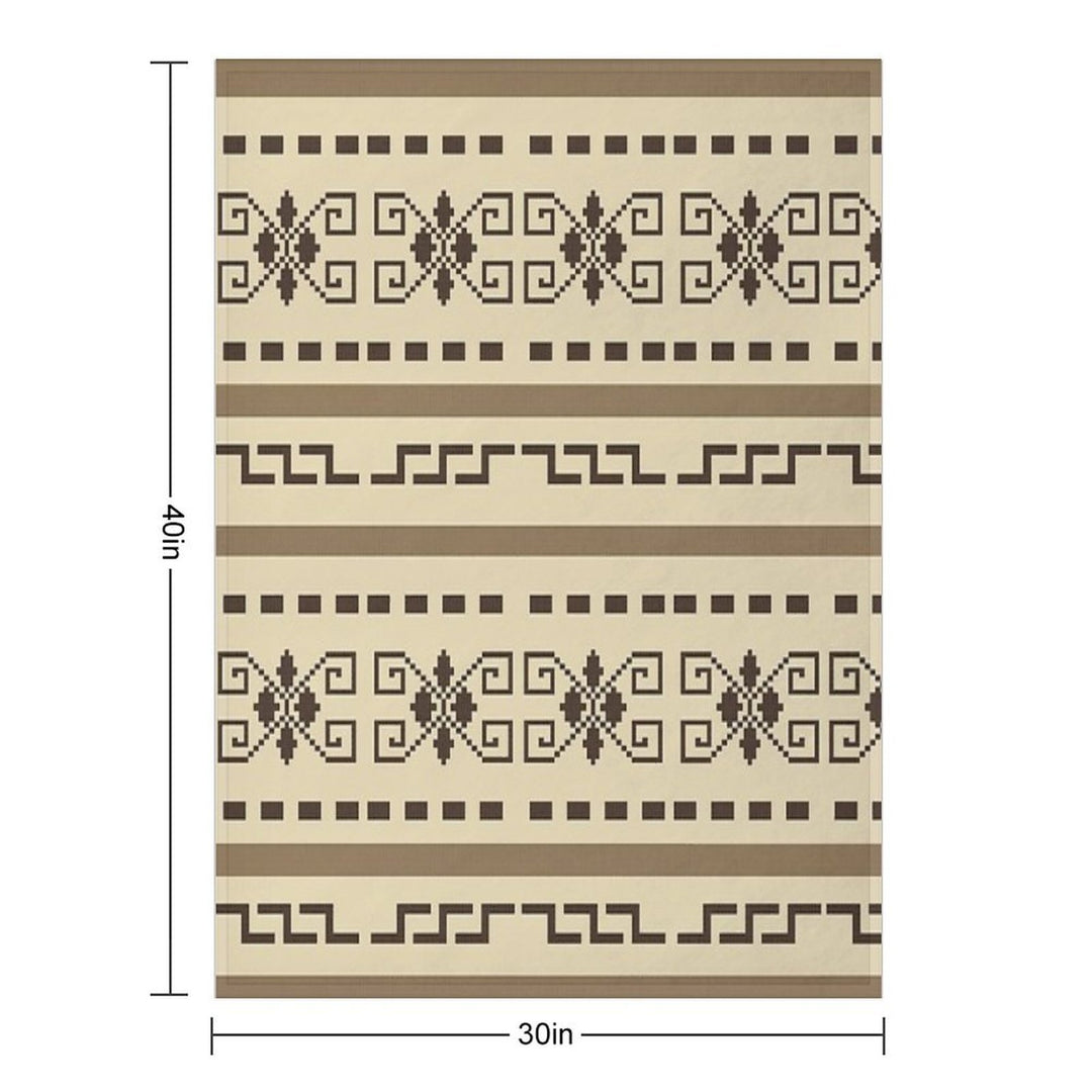 The Dude's Cardigan Pattern - The Big Lebowski Machine-washable Throw Blanket