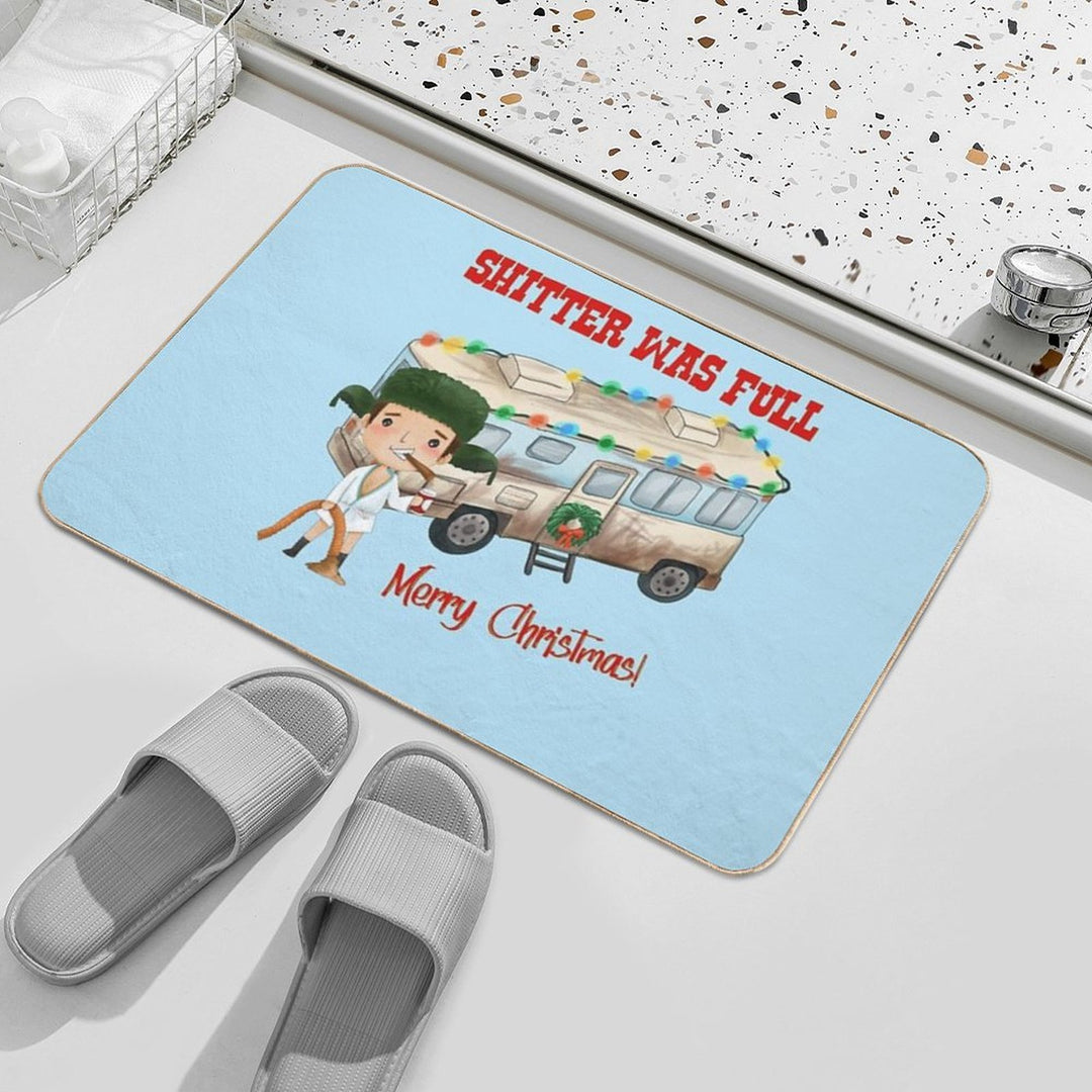 National Lampoons Christmas Vacation National Lampoons Christmas Vacation Shitter's Full  Non-Slip Bath Mat