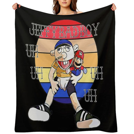 JEFFY Sml Hot Selling! All-season Throw Blanket