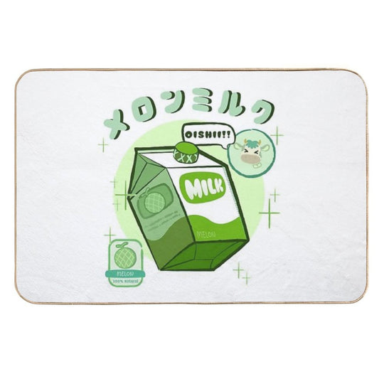 Melon Milk  Easy To Clean Bath Mat