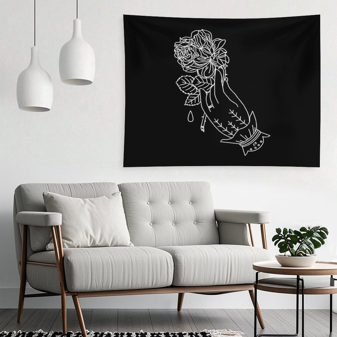 Old Victorian Hand Tapestry