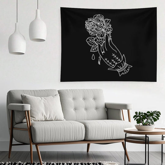 Old Victorian Hand Tapestry