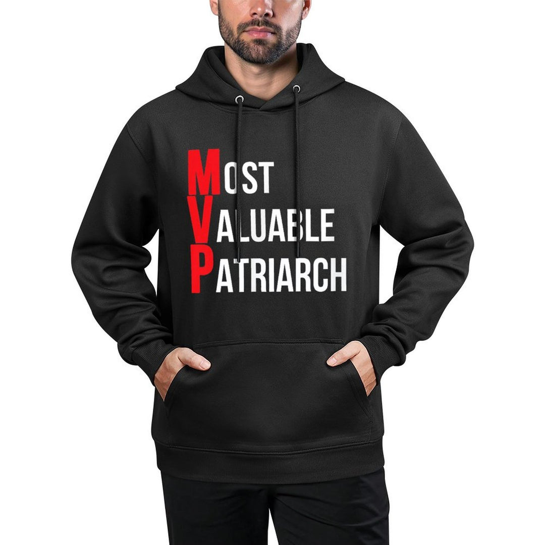 Most Valuable Patriarch Dad Birthday Or Father&#39;s Day Pilling-Resistant Hoodie