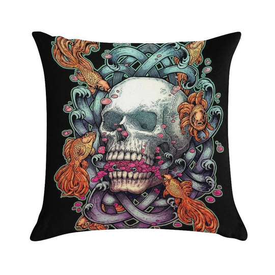 Short Term Dead Memory Soft Washable Throw Pillow