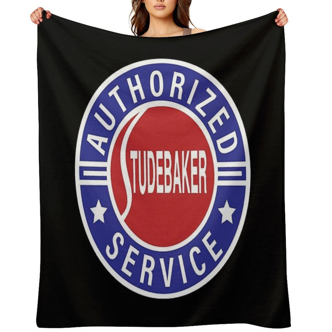 Studebaker Service Easy Care Throw Blanket