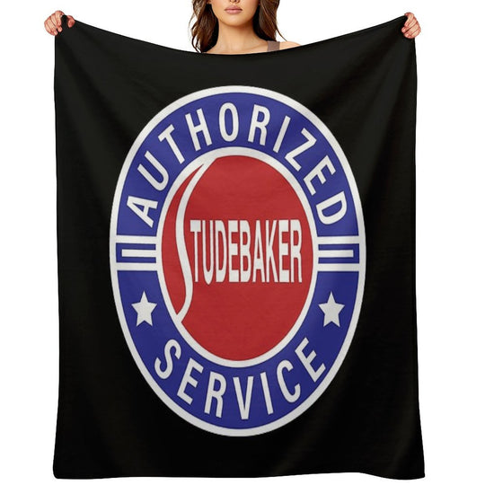 Studebaker Service Easy Care Throw Blanket