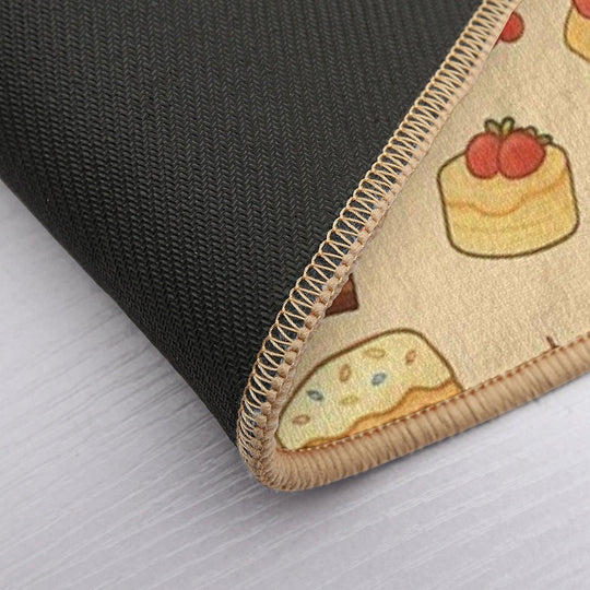 Cute Cakes in Cute Sweet Colors  Dirt-Trapping Bath Mat