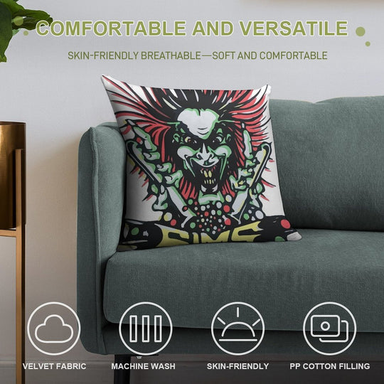 Sims Staab Skateboard Soft Fade-Resistant Throw Pillow