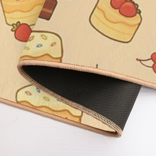 Cute Cakes in Cute Sweet Colors  Dirt-Trapping Bath Mat