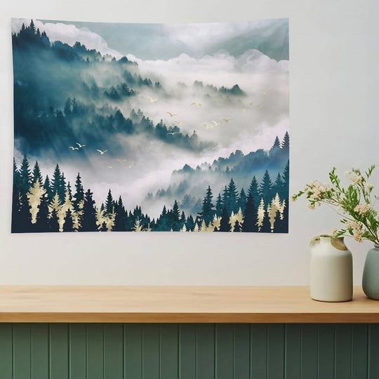 Misty Mountains Tapestry