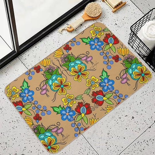 Woodland Beige  Anti-Trip Bath Mat