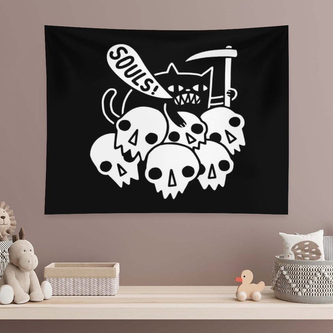 Cat Got Your Soul Tapestry