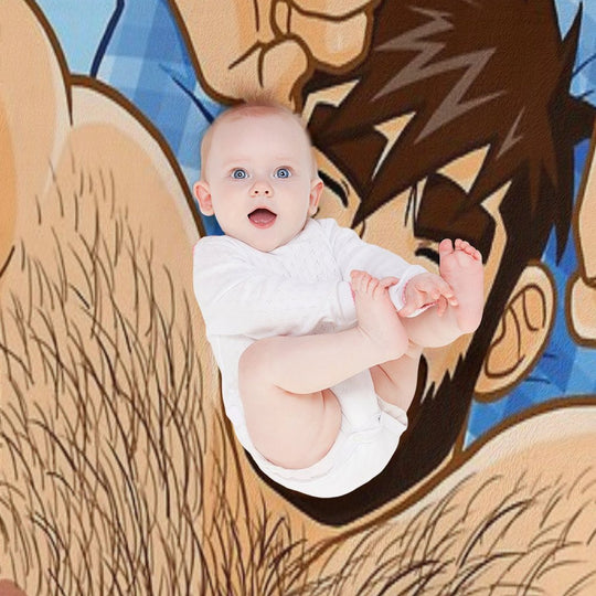 ADAM LIKES BEDTIME Gift-ready Throw Blanket