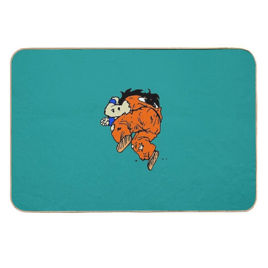 Yamcha's Dead!  Long-Lasting Bath Mat